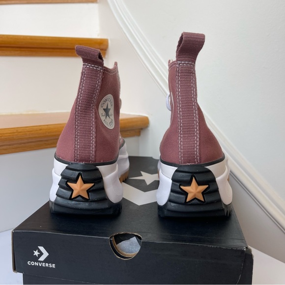 NWT Converse Run Star Hike Platform saddle high top Chuck Taylor sneaker - Picture 10 of 11